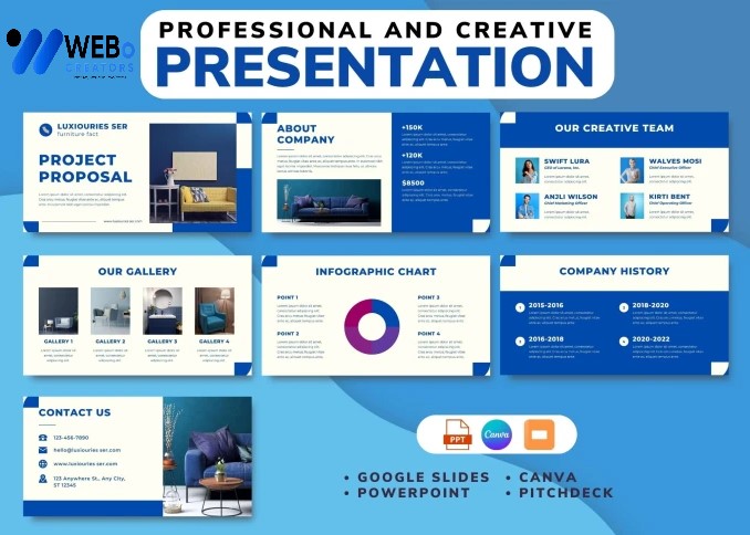 Presentation Design Service | Slide Design For Powerpoint in Toronto for Business
